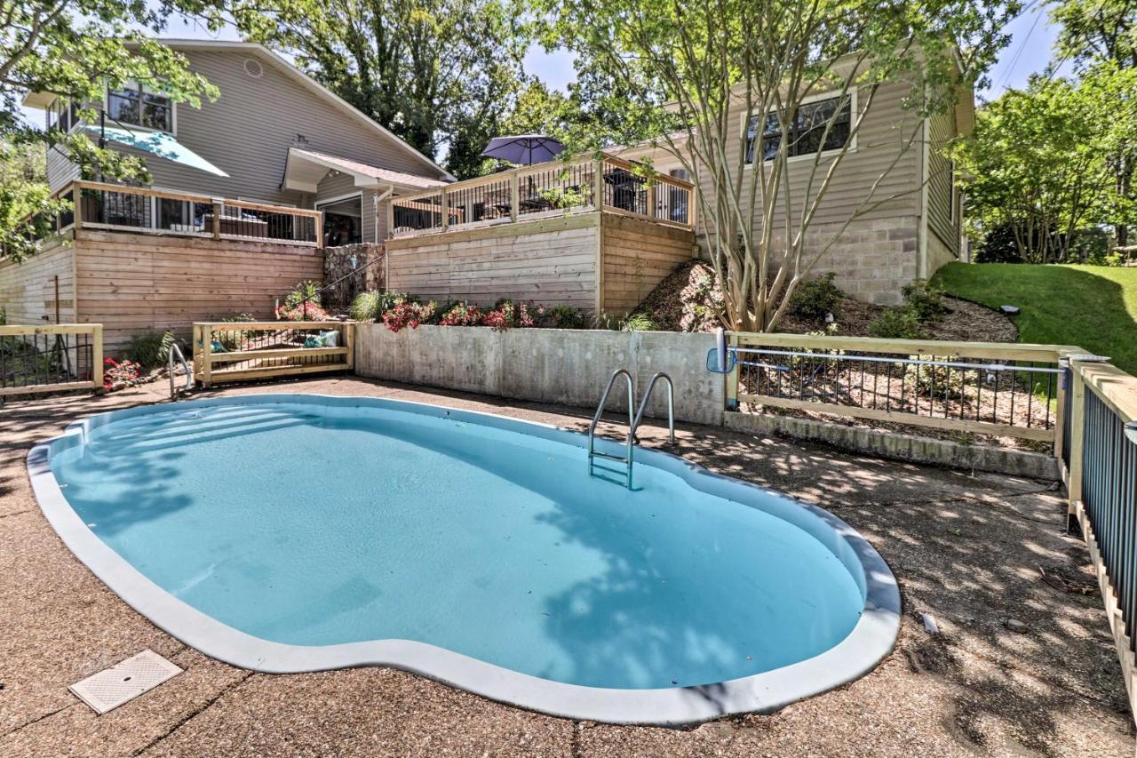 Luxury Hot Springs Oasis On Lake With Private Dock! Exteriér fotografie