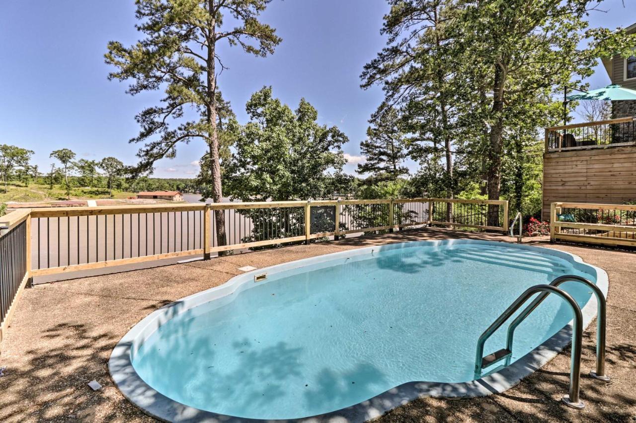 Luxury Hot Springs Oasis On Lake With Private Dock! Exteriér fotografie